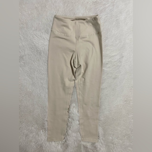 MATE The Label Organic Stretch Midi Leggings - Bone - Picture 8 of 14